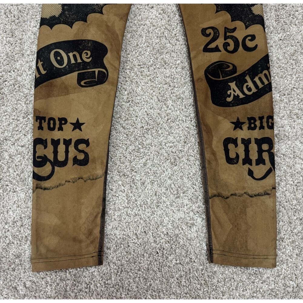 Eagle Rock Werkshop Tiger Circus Full Length Triathlon Leggings Size Small - Picture 7 of 10
